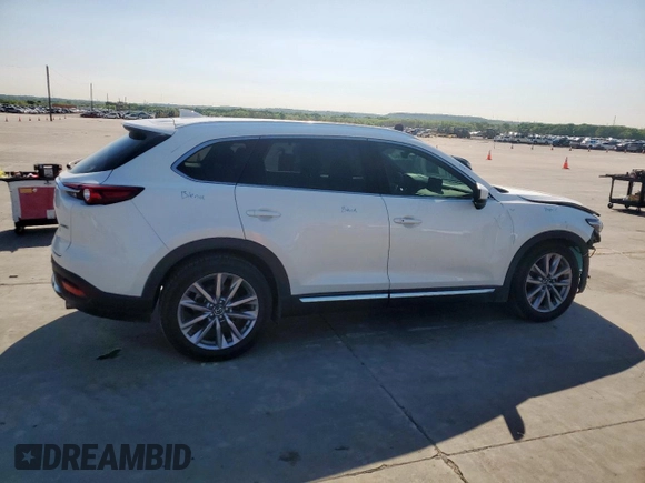 2020 Mazda CX-9 Grand Touring with VIN JM3TCADY4L0406627, listed as a Copart auction lot 50809845 with 19,387 mi miles and Salvage title. Bid and sale history available at DreamBid. Image 3.