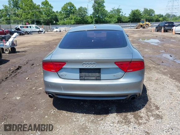 2012 Audi A7 Prestige with VIN WAU2GAFC3CN134940, listed as a IAAI auction lot 42649389 with 163,450 mi miles and . Bid and sale history available at DreamBid. Image 17.