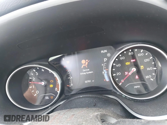 2018 Jeep Compass Latitude with VIN 3C4NJDBB4JT176031, listed as a IAAI auction lot 42125161 with 32,761 mi miles and . Bid and sale history available at DreamBid. Image 15.
