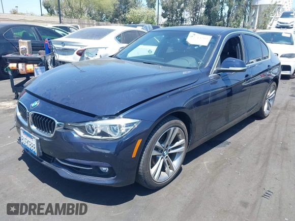 2017 BMW 3 Series 330i with VIN WBA8B9G37HNU54209, listed as a IAAI auction lot 42714703 with 55,024 mi miles and . Bid and sale history available at DreamBid. Image 19.