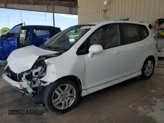 2007 Honda Fit Sport with VIN JHMGD38657S016138, listed as a Copart auction lot 58316705 with 92,435 mi miles and Salvage title. Bid and sale history available at DreamBid. Image 1.