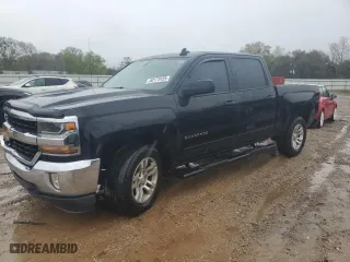 2016 Chevrolet Silverado 1500 LT with VIN 3GCPCREC0GG382601, listed as a Copart auction lot 50173435 with 134,064 mi miles and Salvage Title. Bid and sale history available at carsss.com. Image 1.