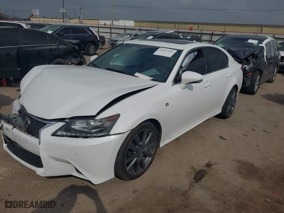 2015 Lexus GS 350 with VIN JTHBE1BL4FA008207, listed as a IAAI auction lot 41537421 with 105443 miles. Bid and sale history available at carsss.com. Image 17.