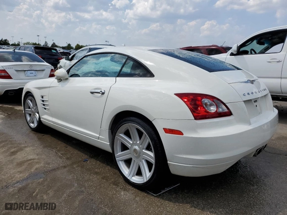2005 Chrysler Crossfire Limited with VIN 1C3AN69L35X053915, listed as a Copart auction lot 69326094 with 12408 miles and Salvage Title. Bid and sale history available at carsss.com. Image 2.