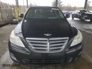2009 Hyundai Genesis with VIN KMHGC46F19U054806, listed as a Copart auction lot 87471184 with 0 mi miles and Salvage Title. Bid and sale history available at carsss.com. Image 5.
