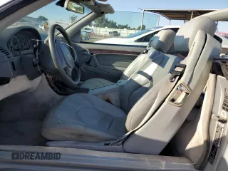 1999 Mercedes-Benz SL-Class with VIN WDBFA68FXXF174165, listed as a Copart auction lot 81608314 with 0 mi miles and Salvage Title. Bid and sale history available at carsss.com. Image 7.