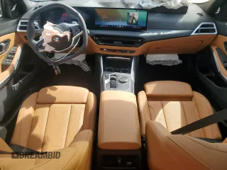 2025 BMW 3 Series 330i xDrive with VIN 3MW89CW01S8F37225, listed as a Copart auction lot 54339895 with 2,294 mi miles and Clean Title. Bid and sale history available at carsss.com. Image 8.