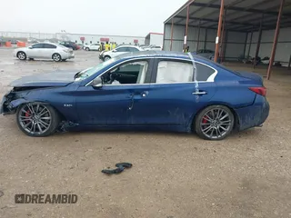 2018 Infiniti Q50 Red Sport 400 с VIN JN1FV7AP7JM460012, выставлен на аукционе IAAI как лот 41459205 с пробегом 83 618 миль миль и . История ставок и продаж доступна на DreamBid. Изображение 14.