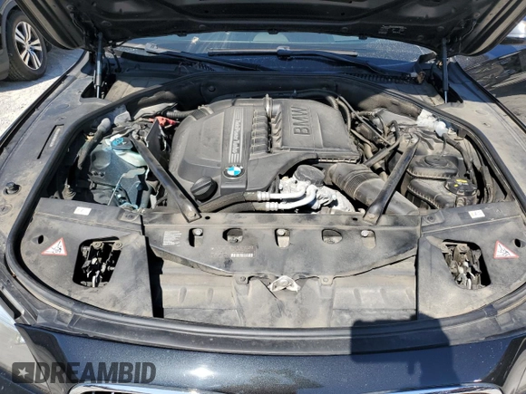 2015 BMW 7 Series 740Li xDrive with VIN WBAYF4C58FD874143, listed as a Copart auction lot 48456145 with 109,610 mi miles and Salvage Title. Bid and sale history available at carsss.com. Image 11.