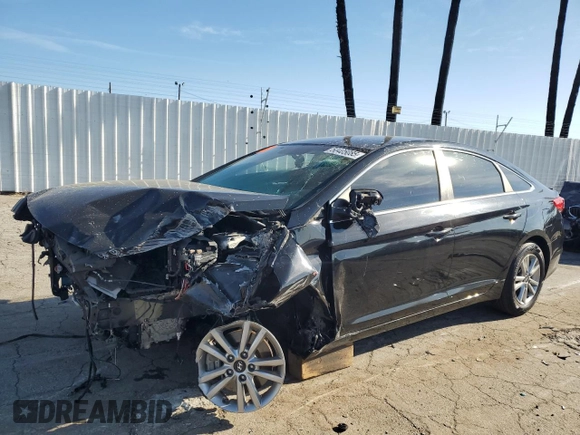 2017 Hyundai Sonata SE with VIN 5NPE24AF1HH529336, listed as a Copart auction lot 50405085 with 55,858 mi miles and Salvage Title. Bid and sale history available at DreamBid. Image 1.