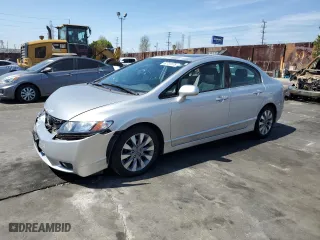 2010 Honda Civic Sdn EX with VIN 2HGFA1F88AH550958, listed as a Copart auction lot 50731575 with 128,396 mi miles and Salvage Title. Bid and sale history available at carsss.com. Image 1.