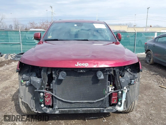 2021 Jeep Grand Cherokee Laredo E z VIN 1C4RJFAG7MC534037, wystawiony jako IAAI lot #41598511 z przebiegiem 55 107 mil mil oraz . Historia ofert i sprzedaży dostępna na DreamBid. Obrazek 6.