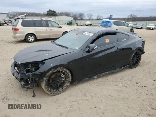 2015 Hyundai Genesis Coupe 3.8L Base z VIN KMHHU6KJ5FU122432, wystawiony jako Copart lot #46363685 z przebiegiem 83 023 mil mil oraz Czysty tytuł • Clean title. Historia ofert i sprzedaży dostępna na DreamBid. Obrazek 1.