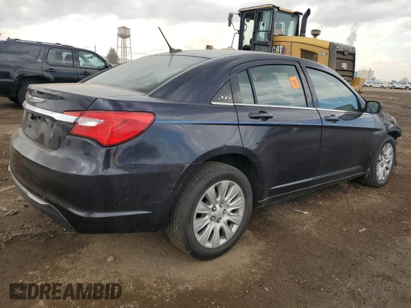 2012 Chrysler 200 LX with VIN 1C3CCBAB6CN320662, listed as a Copart auction lot 50880225 with 0 mi miles and Salvage Title. Bid and sale history available at carsss.com. Image 3.