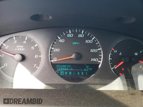 2009 Chevrolet Impala LT with VIN 2G1WT57KX91317154, listed as a Copart auction lot 52609555 with 185,582 mi miles and Salvage Title. Bid and sale history available at DreamBid. Image 9.