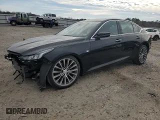 2020 Cadillac CT5 Premium Luxury with VIN 1G6DN5RK5L0151850, listed as a Copart auction lot 43774695 with 44,729 mi miles and Salvage Title. Bid and sale history available at carsss.com. Image 1.