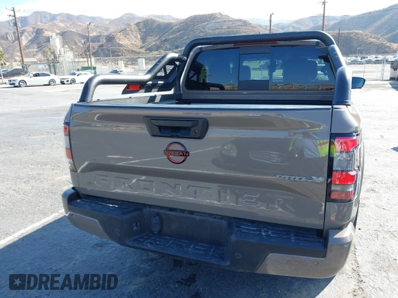2023 Nissan Frontier Pro-X with VIN 1N6ED1EJ6PN627247, listed as a IAAI auction lot 41489652 with 29,232 mi miles and . Bid and sale history available at DreamBid. Image 16.