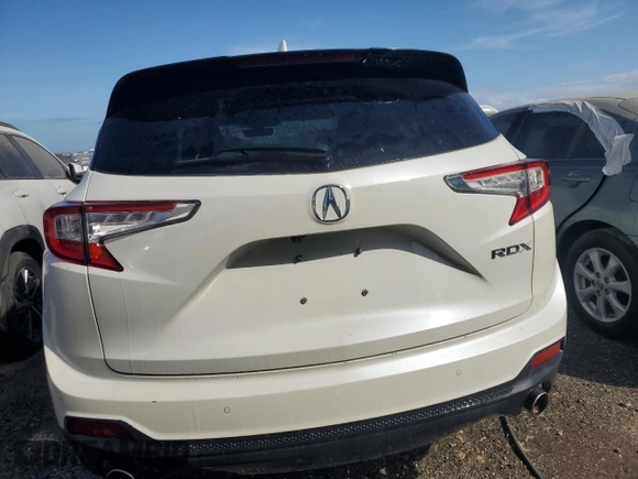 2019 Acura RDX w/Advance Pkg with VIN 5J8TC1H75KL010781, listed as a Copart auction lot 74355314 with 0 mi miles and Non Repairable. Bid and sale history available at carsss.com. Image 6.