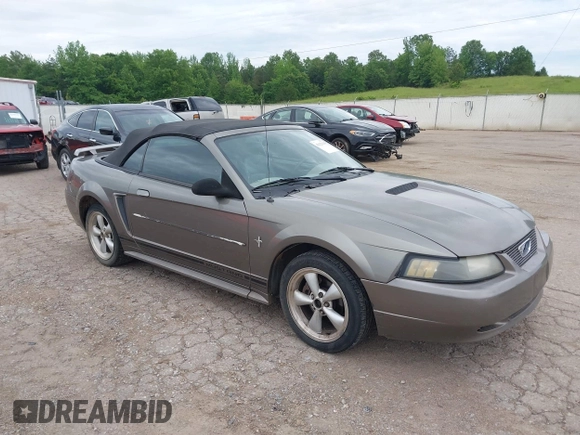 2001 Ford Mustang Deluxe z VIN 1FAFP44411F159656, wystawiony jako IAAI lot #42123128 z przebiegiem 191 814 mil mil oraz . Historia ofert i sprzedaży dostępna na DreamBid. Obrazek 1.