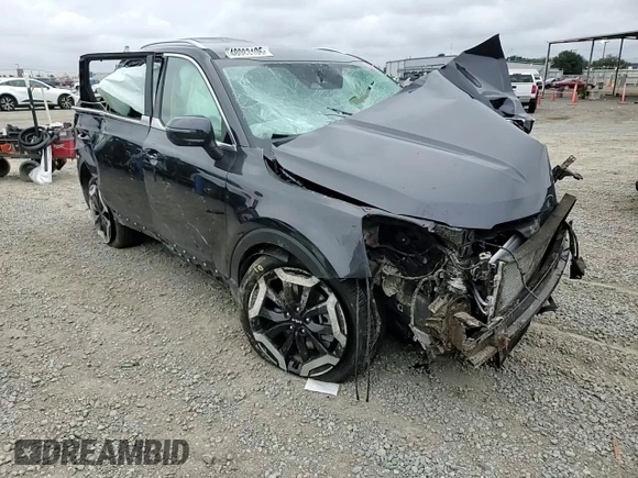 2025 Kia Telluride EX with VIN 5XYP34GC9SG576681, listed as a Copart auction lot 48083105 with Not Provided miles and Salvage Title. Bid and sale history available at DreamBid. Image 11.