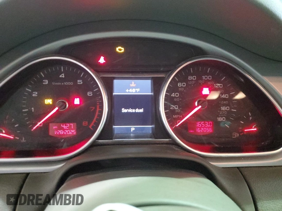 2011 Audi Q7 S line with VIN WA1DGAFE2BD008810, listed as a Copart auction lot 42805735 with 162,056 mi miles and Clean title. Bid and sale history available at DreamBid. Image 9.
