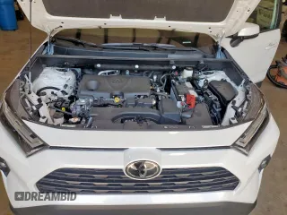 2025 Toyota RAV4 XLE Premium with VIN 2T3C1RFV9SW367432, listed as a Copart auction lot 59307585 with 7,570 mi miles and Salvage title. Bid and sale history available at DreamBid. Image 11.