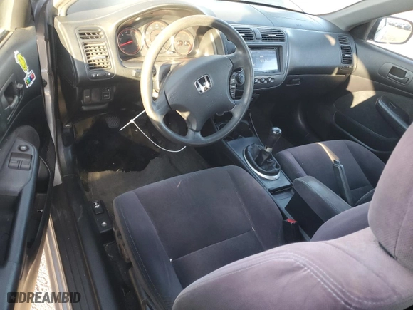 2004 Honda Civic LX with VIN 1HGEM21584L025511, listed as a Copart auction lot 73437184 with 155,461 mi miles and Salvage Title. Bid and sale history available at carsss.com. Image 8.