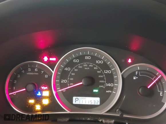 2011 Subaru Impreza Premium с VIN JF1GH6B60BH812453, выставлен на аукционе IAAI как лот 41849464 с пробегом 111 532 миль миль и . История ставок и продаж доступна на DreamBid. Изображение 7.