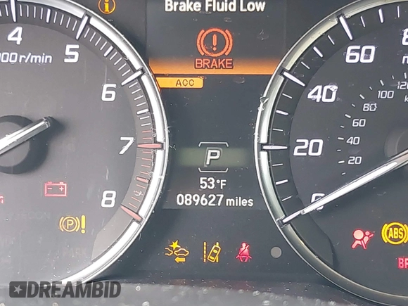 2019 Acura MDX with VIN 5J8YD3H3XKL011484, listed as a IAAI auction lot 41450303 with 89,627 mi miles and . Bid and sale history available at DreamBid. Image 15.