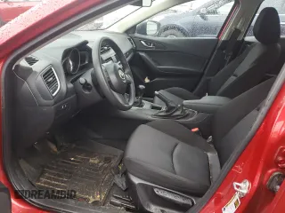 2014 Mazda 3 i SV with VIN JM1BM1T73E1194651, listed as a Copart auction lot 52598885 with 110,839 mi miles and Salvage Title. Bid and sale history available at DreamBid. Image 7.