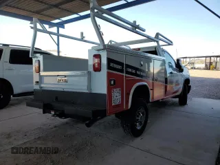 2024 Chevrolet Silverado 1500 with VIN 1GB0WLE79RF357732, listed as a Copart auction lot 89190405 with 1,511 mi miles and Salvage Title. Bid and sale history available at DreamBid. Image 3.