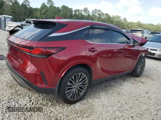 2023 Lexus RX with VIN 2T2BBMCA8PC006476, listed as a Copart auction lot 65296874 with 0 mi miles and Salvage Title. Bid and sale history available at carsss.com. Image 3.
