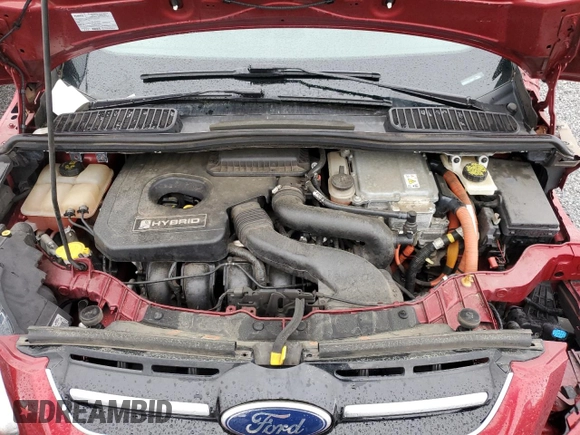 2015 Ford C-Max SEL with VIN 1FADP5BUXFL116071, listed as a Copart auction lot 52123455 with 66,719 mi miles and Salvage Title. Bid and sale history available at carsss.com. Image 12.