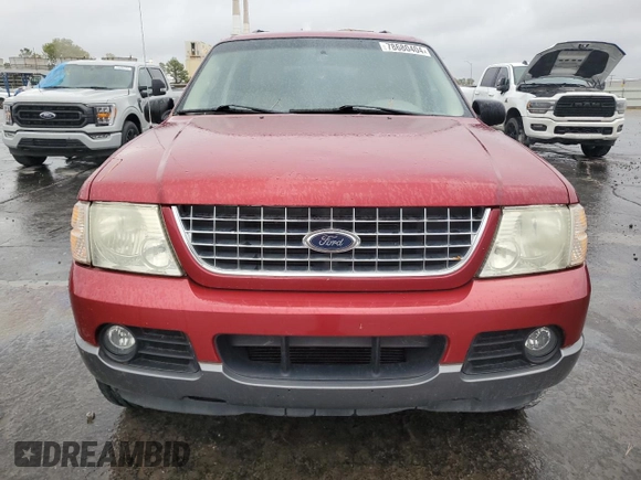 2004 Ford Explorer XLT with VIN 1FMZU63W34UA21191, listed as a Copart auction lot 78680404 with 202,134 mi miles and Clean title. Bid and sale history available at DreamBid. Image 5.