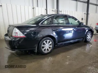 2008 Ford Taurus SEL with VIN 1FAHP24W58G180836, listed as a Copart auction lot 80875384 with 169,685 mi miles and Salvage Title. Bid and sale history available at carsss.com. Image 3.