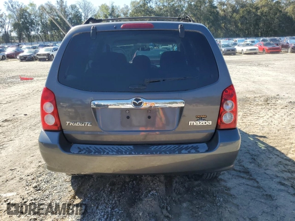 2006 Mazda Tribute S with VIN 4F2YZ041X6KM24035, listed as a Copart auction lot 45943285 with 105,040 mi miles and Salvage Title. Bid and sale history available at DreamBid. Image 6.