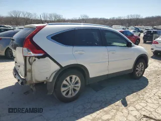 2014 Honda CR-V EX-L with VIN 5J6RM3H74EL014773, listed as a Copart auction lot 49443455 with 144,571 mi miles and Salvage Title. Bid and sale history available at carsss.com. Image 3.