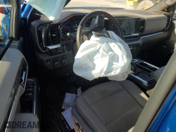 2023 Chevrolet Silverado 1500 LTZ with VIN 1GCUDGE87PZ249074, listed as a Copart auction lot 48901745 with 30,705 mi miles and Salvage Title. Bid and sale history available at DreamBid. Image 8.