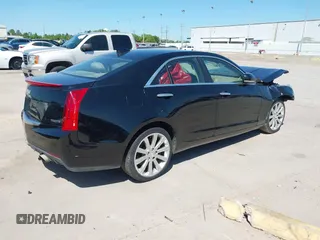 2015 Cadillac ATS Sedan Luxury RWD with VIN 1G6AB5RX3F0102898, listed as a IAAI auction lot 41943935 with 160,985 mi miles. Bid and sale history available at carsss.com. Image 4.