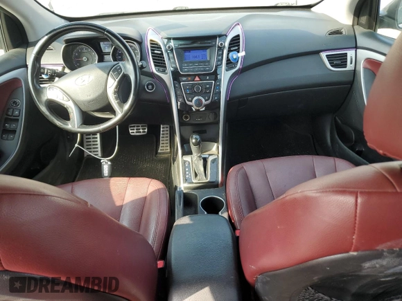 2013 Hyundai Elantra with VIN KMHD35LE7DU103293, listed as a Copart auction lot 62163095 with 162,514 mi miles and Salvage title. Bid and sale history available at DreamBid. Image 8.