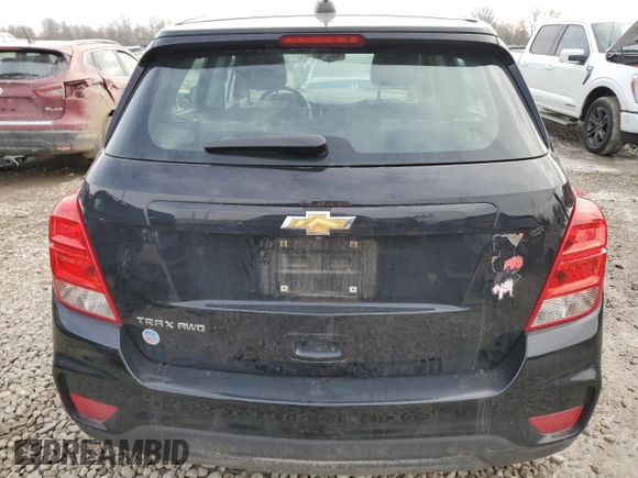2019 Chevrolet Trax LS with VIN 3GNCJNSB9KL258763, listed as a Copart auction lot 46220845 with 106,973 mi miles and Salvage Title. Bid and sale history available at carsss.com. Image 6.