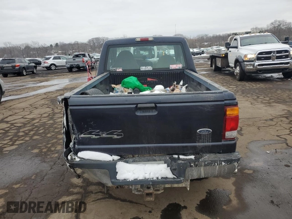 1999 Ford Ranger XLT with VIN 1FTZR15X2XTA46995, listed as a Copart auction lot 44135215 with 268,196 mi miles and Non repairable. Bid and sale history available at DreamBid. Image 6.