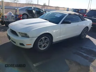 2012 Ford Mustang V6 with VIN 1ZVBP8EMXC5222287, listed as a IAAI auction lot 41478409 with 194,224 mi miles and . Bid and sale history available at carsss.com. Image 18.