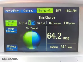 2012 Chevrolet Volt with VIN 1G1RA6E42CU108371, listed as a IAAI auction lot 41820200 with 171,748 mi miles. Bid and sale history available at carsss.com. Image 13.