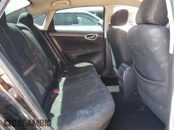 2015 Nissan Sentra S with VIN 3N1AB7AP3FY285913, listed as a Copart auction lot 53899245 with 153,164 mi miles and Salvage Title. Bid and sale history available at carsss.com. Image 10.