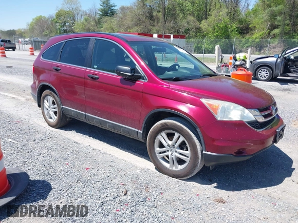 2010 Honda CR-V EX with VIN 5J6RE4H5XAL016684, listed as a IAAI auction lot 42137760 with 209,499 mi miles. Bid and sale history available at carsss.com. Image 1.