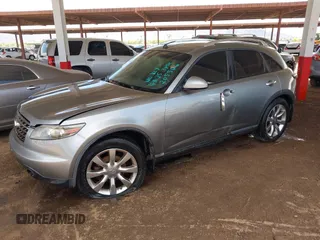 2007 Infiniti FX with VIN JNRAS08W97X205566, listed as a IAAI auction lot 42034778 with 193,183 mi miles and . Bid and sale history available at DreamBid. Image 2.