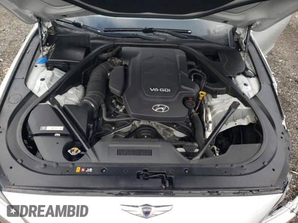 2015 Hyundai Genesis 3.8L with VIN KMHGN4JE8FU100183, listed as a Copart auction lot 67677473 with 71,378 mi miles. Bid and sale history available at carsss.com. Image 11.