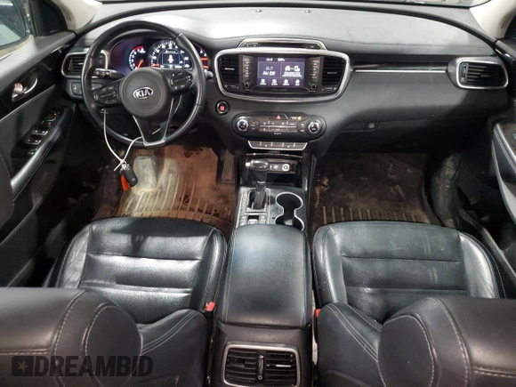2018 Kia Sorento EX z VIN 5XYPHDA58JG422604, wystawiony jako Copart lot #60475255 z przebiegiem 100 018 mil mil oraz Szkoda całkowita • Salvage title. Historia ofert i sprzedaży dostępna na DreamBid. Obrazek 8.