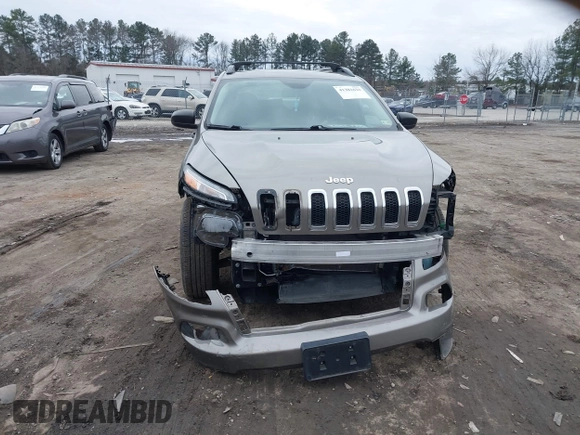 2017 Jeep Cherokee Sport with VIN 1C4PJMAB0HW567739, listed as a IAAI auction lot 41381622 with 120,217 mi miles. Bid and sale history available at carsss.com. Image 12.